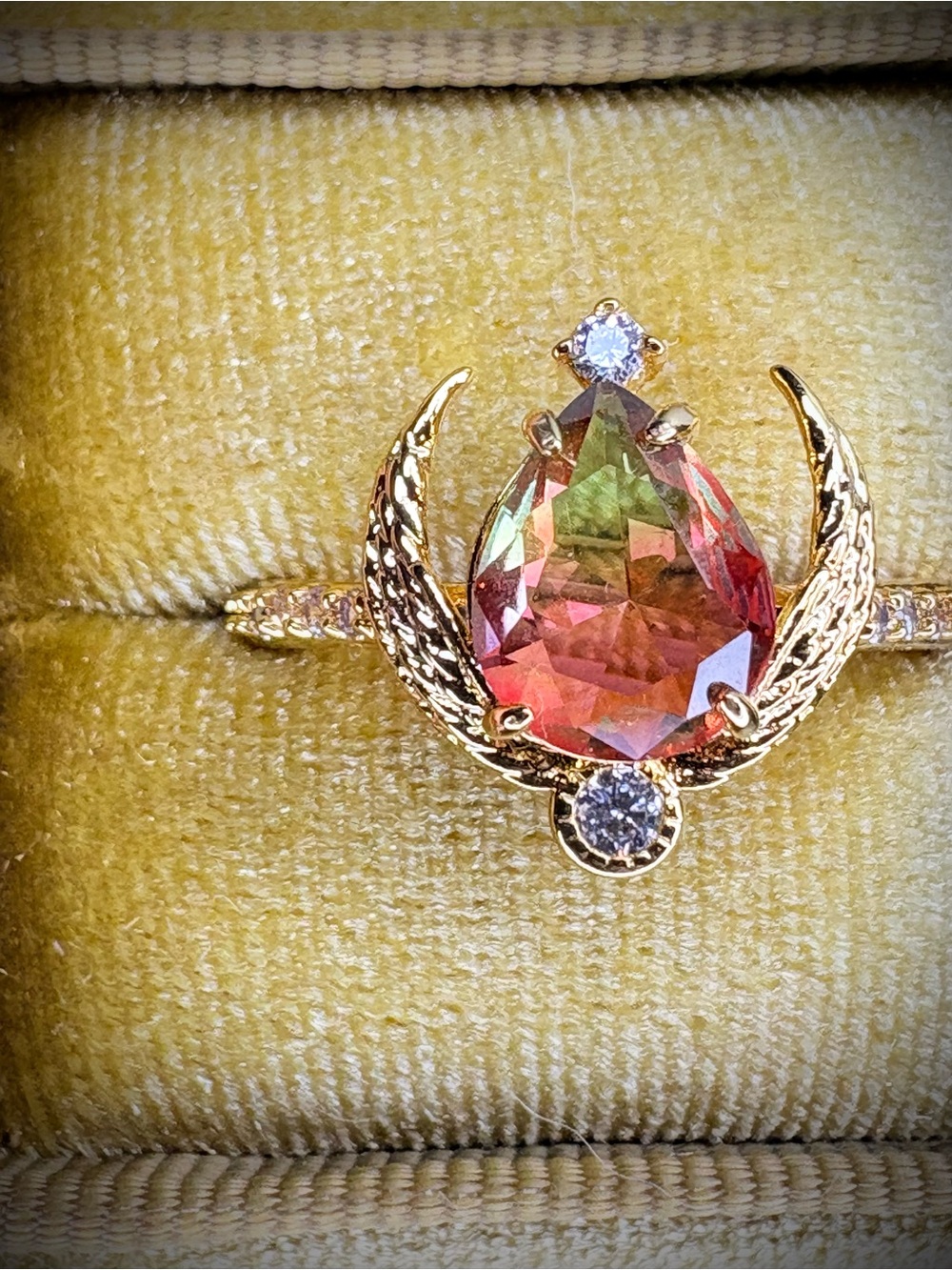 Bomb Party "The Wings of the Pharaoh" (RBP2656) Ring New Sz10